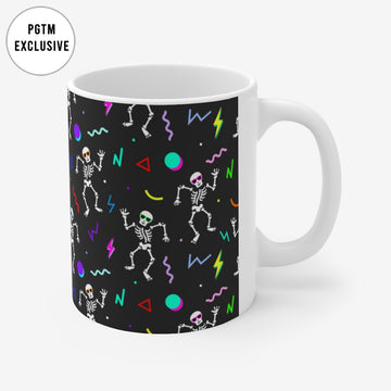 Raving Skeletons Coffee Mug